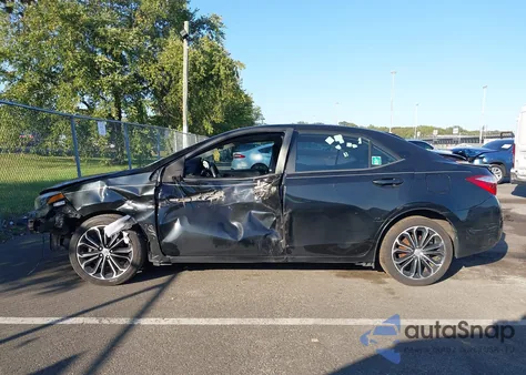 2014 Toyota Corolla S z USA, uszkodzony, nr VIN 2T1BURHE8EC093039